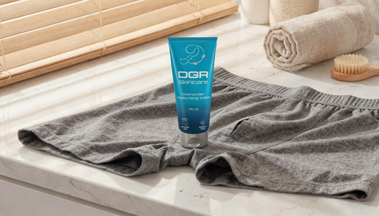 DGR Skincare men’s moisturizing creme for post-manscaping irritation